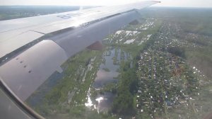 SVO-GOJ. Посадка в Стригино (Нижний Новгород).