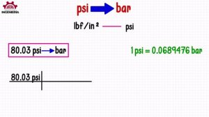 CONVERTIR de PSI a BARES