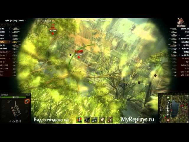 T54E1 дефим базу до последнего. смотреть онлайн