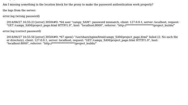 DevOps  SysAdmins: nginx reverse proxy with basic_auth - 404 Not found