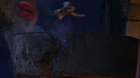 Я жду героя! || Шрек врывается в Замок #шрек #moment #осёл #рек #котвсапогах