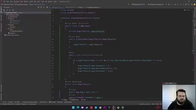 SOLID - The Single Responsibility Principle
