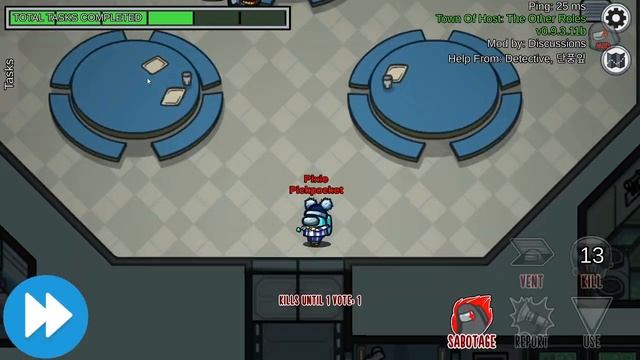 AMONG US [TOHE] Gameplay | IMPOSTER ROLES | Pickpocket and Vampire смотреть онлайн