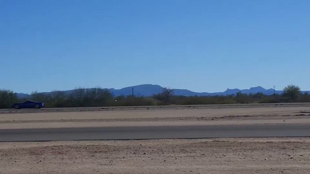 Twin turbo Factory Five GTM vs 200mph GTR - No Fly Zone AZ смотреть онлайн