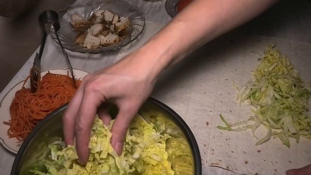 Шаурма домашняя-просто, быстро и вкусно!