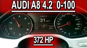 Audi A8 4.2 FSI new , acceleration 0-100 km_h..mp4