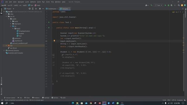 Java Basic Code - Constructor, Method ,This keyword Details & Access from Another Class ( Bangla )