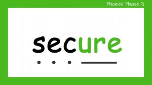 'ure' Words _ Phonics Phase 3 _ Segmenting & Blending