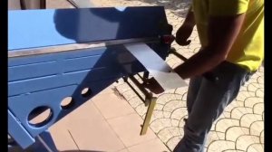 Сборка листогибочного станка ZRD