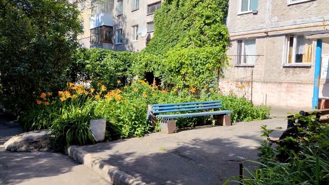 Прогулка по Днепрорудному 17. 06. 2023. Второй микрорайон. Видео 4. смотреть онлайн
