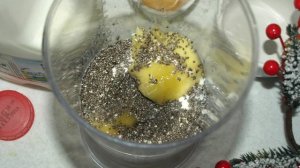 Молочный десерт с манго, бананом и чиа