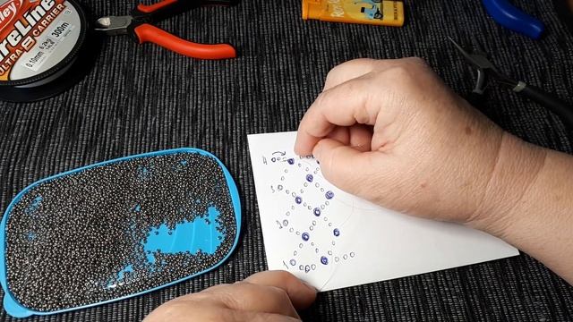 МК для начинающих.Сетка для браслета. смотреть онлайн