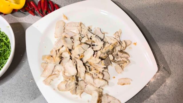 Перец фаршированный  куриным филе #фаршированныйперец