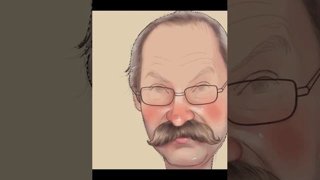 Шарж по фото. Как рисовать мужской шарж поэтапно смотреть онлайн