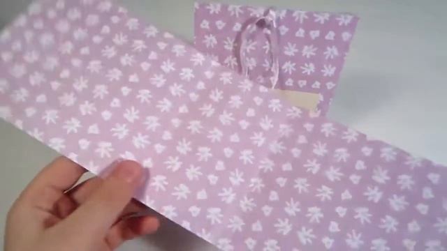 Открытка - сюрприз на 8 Марта своими руками