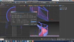 Уроки 3Ds Max. Построение круговой лестницы. Часть 2