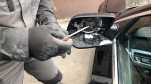 Как с помощью ПАКЕТА Разобрать ЗЕРКАЛО авто.