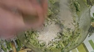 Постные оладьи из кабачка без муки с овсяными хлопьями/Lentil fritters from zucchini and oat flakes