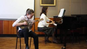 Алексеева Екатерина, Н. Паганини. Кантабиле. (чанза)