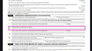 Fansly - Как заполнить форму W8-BEN