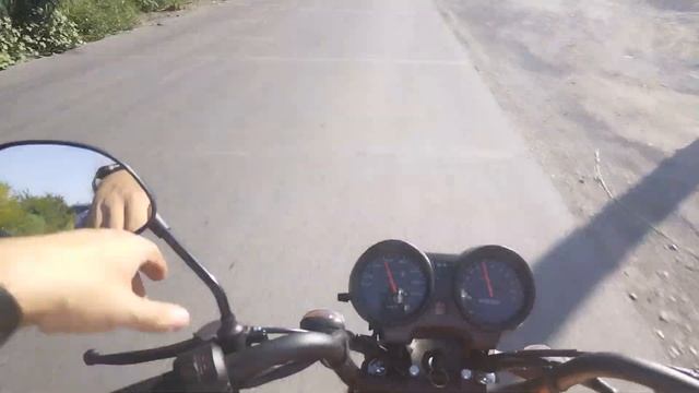 Первая покатушка на Racer Trophy RC110N 110 см3 после сборки. смотреть онлайн