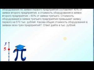 7 класс. Проценты. Уравнение