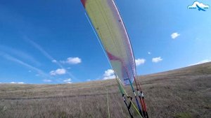 Подъём на гору с помощью параплана / Учебное видео / Параплан Davinci FUNKY