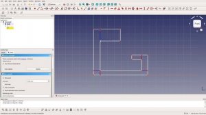 Build parametric profile in FreeCAD sketcher (offset and thickness?)