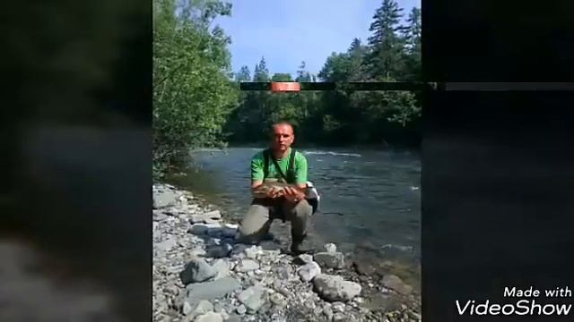 Рыбалка на севере Приморья, река Кема, ловля гольца и ленка