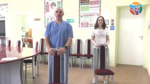 Производственная гимнастика. Комплекс упражнений для людей, работающих преимущественно сидя