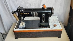 Швейная машинка. Коллекция. "Gritzner Durlach", "Kohler" 50, "Чайка 2".