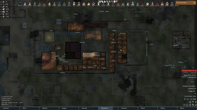 RIMWORLD: Zombie Apocalypse 29 - Zombie Army (Alpha 15 + Mods & Dev Tools)