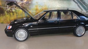 1/24 Mercedes Benz W140. Полный фарш за небольшую цену.