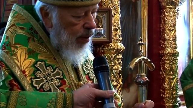 Освящение храма при в/ч Т0710 смотреть онлайн