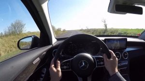 2020 | Mercedes GLC 220d POV Test Drive + Acceleration 0 - 200 km/h