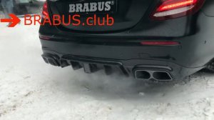Выхлоп BRABUS E63s