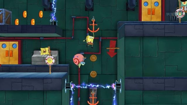 Губка Боб: Погоня за формулой. Прохождение Поля медуз [финал] | Apple Arcade смотреть онлайн