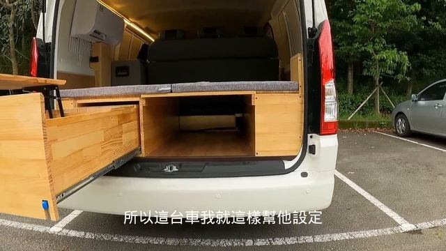 改裝｜花20萬能怎改 TOYOTA HIACE 新海力士 熱門改裝款 變更 小代客車 合法乘載 合法驗車 4+2輪 車宿最方便 洗澡神器 12V駐車冷氣 夏日車泊