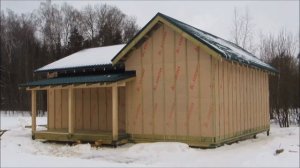 Одноэтажный дом из sip-панелей 75 м2. Обзор и внутренняя планировка