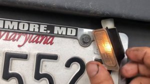 2018 Ford Transit XL 350 tag light bulb replacement