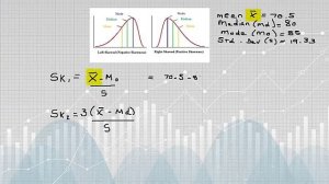 Pearson's Coefficient of Skewness Calculation