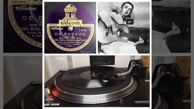 Noël Rosa - Marilia Baptista: De Babado, 1936 (Odeon Brazil 11337a) Samba смотреть онлайн