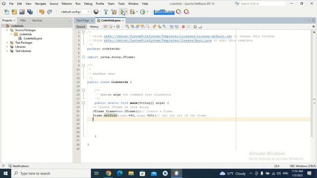 JFrame | Java Swing Tutorial for Beginners