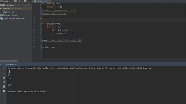 35 إستخدام الدوال المجهولة في البايثون Anonymous Functions or Lambda in python смотреть онлайн