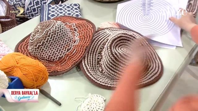 Alize Cotton Gold Plus ile Yazlık Şapka - Summer Hat