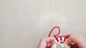 МК Мастер класс Новогодняя игрушка в технике макраме "Леденец"