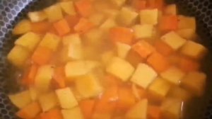 Тушёные овощи с добавлением брюквы и репки.?