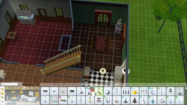 Ts2 Vs Ts4 / дом семьи Гот из The Sims 2 / Goth House / Перестройка