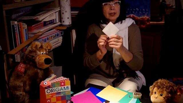 ОРИГАМИ ДОМА - 2 « Оригами - это праздник, который всегда с тобой » Журавлик, машущий крыльями смотреть онлайн