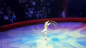 Цирк - номер с обручами - Казань